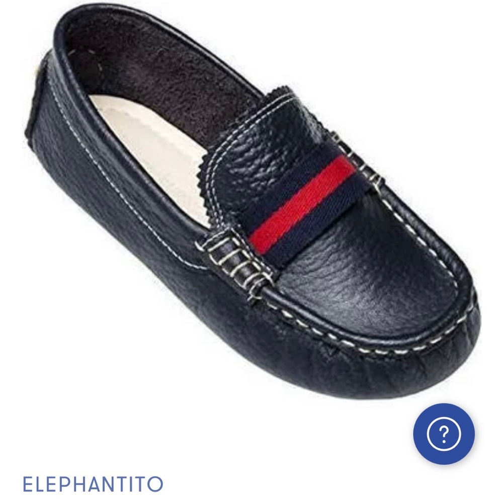 Elephantito club loafer, navy - size 12